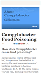 Mobile Screenshot of about-campylobacter.com